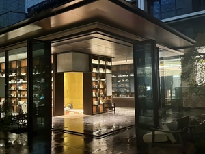 Portes d'entrée pliantes extérieures résistantes au sel et au vent, certifiées <span class=keywords><strong>BCA</strong></span>, pour bâtiments commerciaux à Singapour - Product Image 4