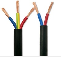 Câble multiconducteur sans oxygène isolé en PVC de haute qualité avec câble de fils électriques en cuivre à double gaine