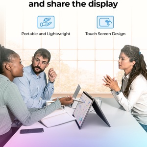 Extendeur de moniteur d'ordinateur portable tactile double écran 2K Housse de protection/support Rotation 360 USB-C Triple Portable pour Android Nouveau - Product Image 5