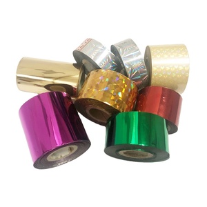 Pellicola a trasferimento termico in rotolo di pellicola per stampa a caldo di vendita diretta in fabbrica multicolore per carta e plastica - Product Image 1
