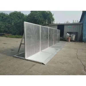 Hoge Kwaliteit Aluminium Barricade Veiligheid Barricade Concert Beveiliging Menigte Controle Podium Barrière Te Koop