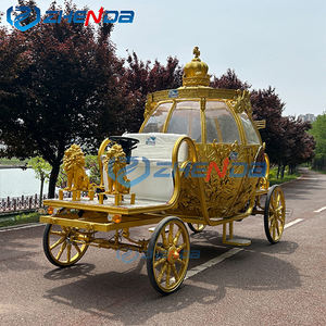 2024 nouveau chariot de citrouille de <span class=keywords><strong>luxe</strong></span> en or pur pour la <span class=keywords><strong>location</strong></span> de <span class=keywords><strong>mariage</strong></span> commercial - Product Image 3