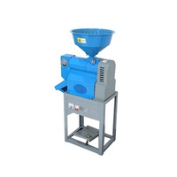 Machine combinée à petite échelle pour décortiquer et blanchir le maïs, le blé, le riz, etc. - Moulin à riz 6N40