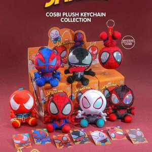 Authentique Hot Toys COSBI Series Spider-Man <span class=keywords><strong>Venom</strong></span> Blind Box PVC Vinyl Collectible Plush Doll Pendant Figurine Cadeau pour Garçons - Product Image 1