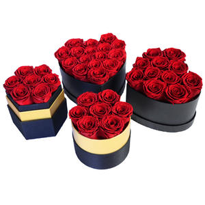 Día de San Valentín flores preservadas productos novedosos rosas preservadas Etiqueta Privada rosas <span class=keywords><strong>eternas</strong></span> estabilizadas para siempre - Product Image 4