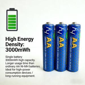 Batterie rechargeable liquide OEM <span class=keywords><strong>AA</strong></span> 1,5 V 1000 cycles, approvisionnement en vrac - Product Image 2