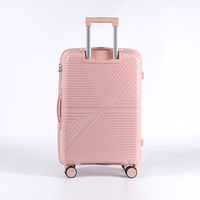 Nouveau Prix Usine Valise de Voyage Luxe Moderne Étanche à 4 Roues Pivotantes en PP de Haute Qualité, Ensemble de 4 Pièces avec Fermeture Éclair pour l'Aéroport