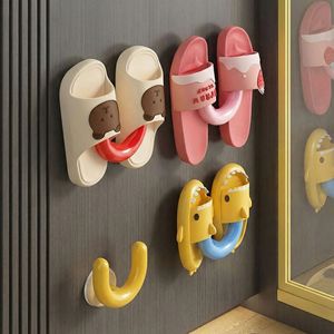 <b>Suction</b> Cup Wall <b>Hook</b> Storage Organizer For Bathroom Bedroom No Drilling Required Adjustable Height Round Shape - Product Image 2