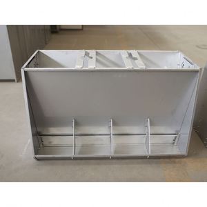 Alimentador de cerdos de acero inoxidable de doble cara automático personalizado de alta calidad con 8/10 agujeros nueva condición - Product Image 1