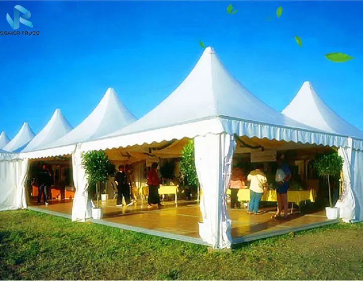 Impermeabile tenda pagoda per esterno feste di matrimonio