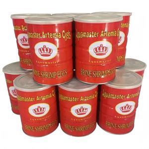 Aliment en conserve métallique à taux d'éclosion élevé, écologique et nutritif pour alevins de poissons tropicaux en aquaculture - Product Image 1