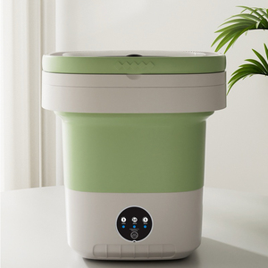 Semi-Automatic Top-Loading Socks Washing Machine Easy Daily Use for Home Designed for Small Items Plastic Housing
