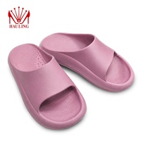 Sandales Chunky Cloud en EVA Tendance, Couleurs Personnalisables, Vente en Gros, Semelle Épaisse, Unisexe, Chaussons Décontractés