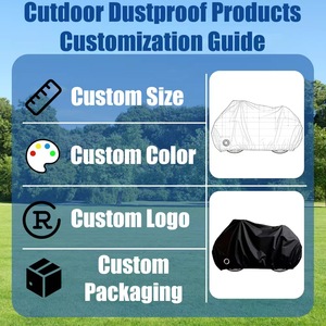 <span class=keywords><strong>Housse</strong></span> de vélo Oxford pliable, imperméable, résistante aux UV et durable pour VTT, vélos de route, BMX pour enfants et vélos électriques - Product Image 4