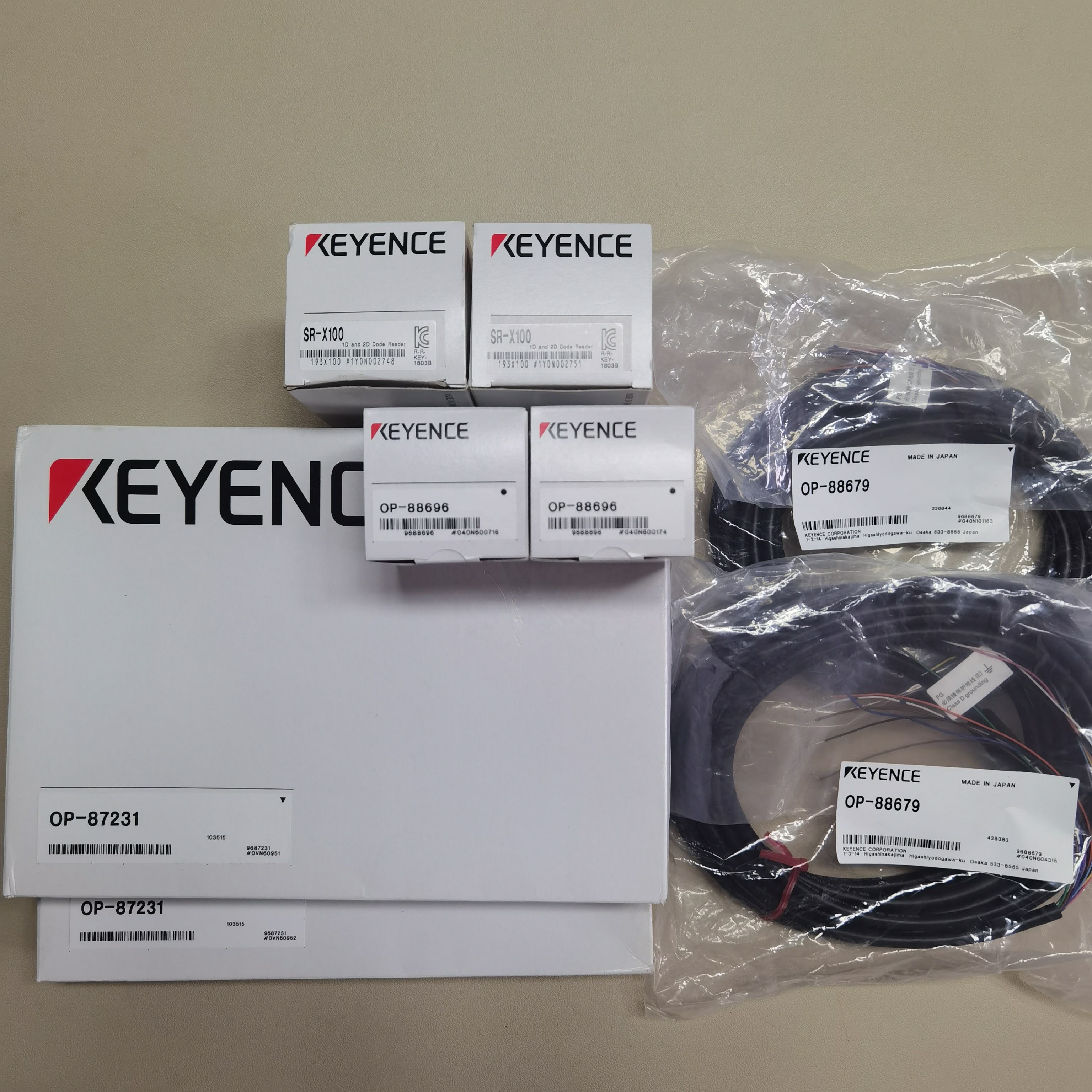 Keyence OP-88679 制御ケーブル 5m 電気機器・配線部品用