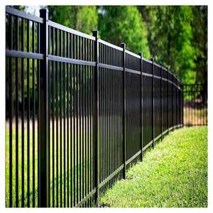 Los hogares chinos Prima adquieren los diseños de vallas de hierro forjado más populares/paneles de valla de acero/vallas decorativas para jardín - Product Image 3