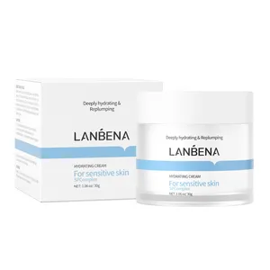 LANBENA法国专业面霜基于天然亮亮霜lon china适合身体斑点和油性皮肤面霜