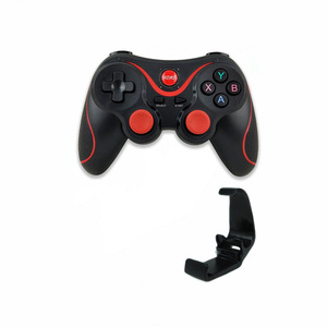 Controlador de juego Joypad inalámbrico Compatible con <span class=keywords><strong>Android</strong></span> I OS Smart TV para PS3 PC Incluye soporte de teléfono para juegos móviles - Product Image 3