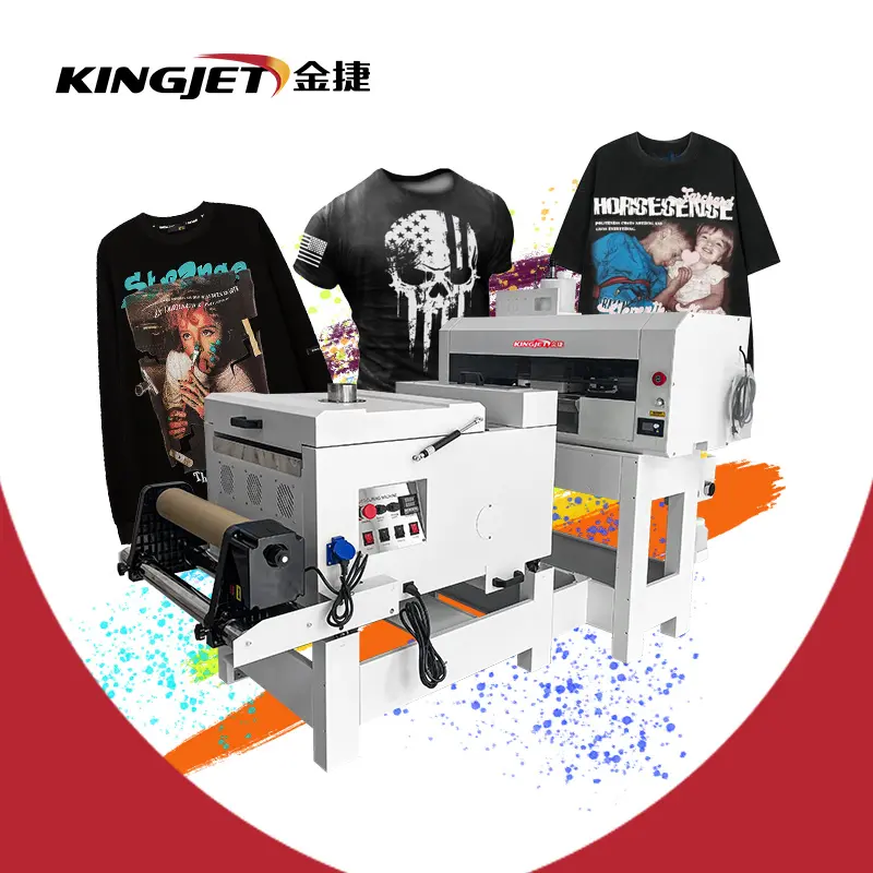 Impressora PTF ฟิล์ม PET Xp 600 Dtf,เครื่องพิมพ์แบบถ่ายโอนความร้อนไปยังเสื้อยืด DTG เสื้อผ้าเครื่องดิจิตอลการพิมพ์เสื้อยืดสำหรับขาย