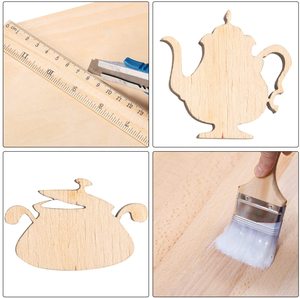 Chine fournisseur en gros contreplaqué de tilleul 2mm 3mm 4mm 5mm feuilles de tilleul pour découpé au laser bricolage modèle artisanat Puzzle jouets - Product Image 3