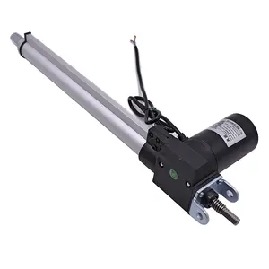 manual linear actuator 6000n 12 volt 24v dc permanent magnet motor dc motor durable stroke for automotive industrial machinery