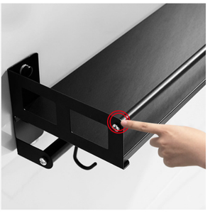 Kim loại không gỉ treo tường gia vị giá tiết kiệm không gian nhà bếp tổ chức - Product Image 5