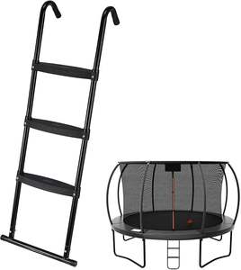 Escalera Universal de 3 Peldaños para <span class=keywords><strong>Trampolín</strong></span> Infantil, con Peldaños Anchos Antideslizantes, Suave y Segura, Capacidad de 220 Libras - Product Image 6