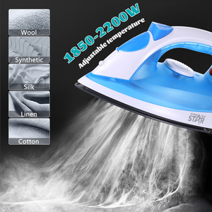 Plancha Eléctrica Winningstar ST-098A con Suela de Cerámica, Plancha de Vapor Seco 220-240V, Tres Ajustes de Temperatura - Product Image 3
