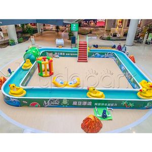 Indoor outdoor altro parco divertimenti strutture per parchi giochi prodotto deriva per bambini rafting waterway of indoor paradise - Product Image 4