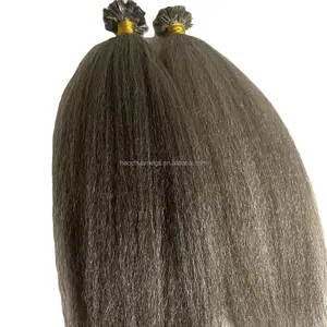 Beste Qualität super doppelt gezogenes nahtloses flaches haarspitzen-Naturhaar-Ausschnitt flache Spitze Haarverlängerungen gemischte Farben