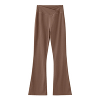 Pantalons de jogging pour femmes personnalisés, pantalon en jersey de coton surdimensionné pour femmes, legging doux avec cordon de serrage