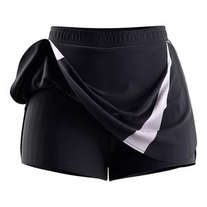 Vêtements de badminton sublimés OEM, jupe de badminton pour femmes, jupe de tennis 2 en 1 pour femmes - Product Image 1