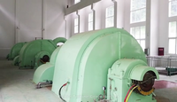 Turbin air 200KW 500kw 1mw Rpm rendah Magnet permanen Alternator turbin Pelton