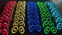 Casques pour Expériences Immersives, Système de Soirée Silent Disco, Casques et Émetteur, Autonomie de 12 Heures et Portée de 500 M pour Événements