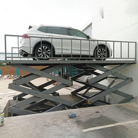 Pont élévateur à ciseaux électrique pour parking, à prix compétitif, écoénergétique, capacité de charge 2000-10000 kg, taille personnalisable, élévateur hydraulique
