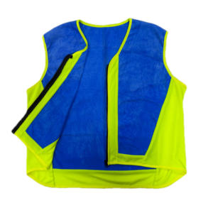 سترة تبريد فورية من البولي فينيل أسيتات للصيف - خفيفة الوزن ومقاومة للماء ومضادة للحرارة بمستوى حماية D للأنشطة الخارجية وركوب الدراجات ومواقع البناء - Product Image 1