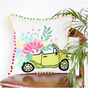 Kashmiri Work High Quality Decorative Cushion Covers - Product Image 1