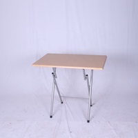 Nouvelle table pliante en bois de style moderne et tendance, fabriquée en Chine