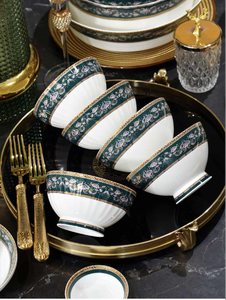 Food Safety Grade Eco-friendly Smooth Finish Bone China Charger Plate Fine Bone China <b>Dinnerware</b> for Banquet - Product Image 4