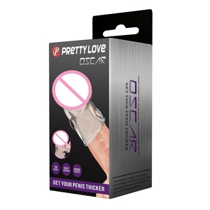 Fundas para Pene Masculinas, Anillo para Pene con Bloqueo de <span class=keywords><strong>Esperma</strong></span>, Funda para Consolador, Juguetes Sexuales para Adultos para Hombres, Retraso de la Eyaculación - Product Image 6