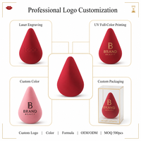 Éponge de maquillage en forme d'heure de prière JLY pour les maquilleurs professionnels, les salons et l'application quotidienne du maquillage, pour estomper le fond de teint et le correcteur