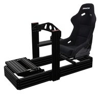 Siège de simulateur de course réglable Sunji Pro Max, en aluminium de série 40, vente en gros d'usine.