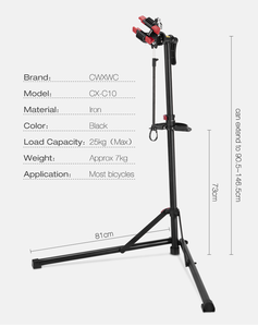 Inbike — support d'atelier de réparation de <span class=keywords><strong>vélo</strong></span>, Portable, pour vtt, à domicile, rangement de bicyclette sur route - Product Image 6