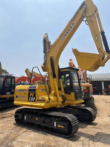 Pompe de moteur d'excavatrice hydraulique Komatsu PC130-8 PC130 d'occasion du Japon, 13 tonnes, certifiée CE, avec moteur de godet et boîte de vitesses - Product Image 2