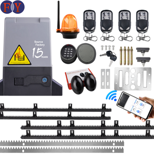 Motor para Puerta Corredera <span class=keywords><strong>de</strong></span> 1200W 110V/220V, 2000kg, con Arranque y Parada Suaves, Control WiFi, Kit <span class=keywords><strong>de</strong></span> Operador - Product Image 1