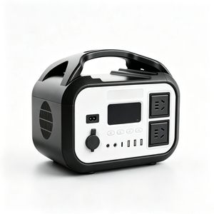 Station d'alimentation portable LiFePO4 600W pour extérieur, avec lampe torche et générateur solaire - Product Image 1