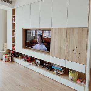 Meubles de maison entiers sur mesure, unité murale pour téléviseur, design moderne, meubles de salon, meuble mural pour téléviseur - Product Image 2