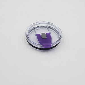 Couvercles de sécurité écologiques pour gobelets et tasses, bouchons en plastique avec trou pour paille, pour gobelets classiques de 30 oz et 20 oz - Product Image 2