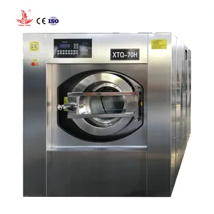 Equipo de lavado de lavandería de 60kg/máquina lavadora extractora de automática/lavadoras industriales China a la venta