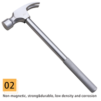 X-SPARK marteau de sécurité en titane anti-étincelles de qualité industrielle bricolage OEM 1lb 310mm outil de Construction pour le travail dans l'espace aérien